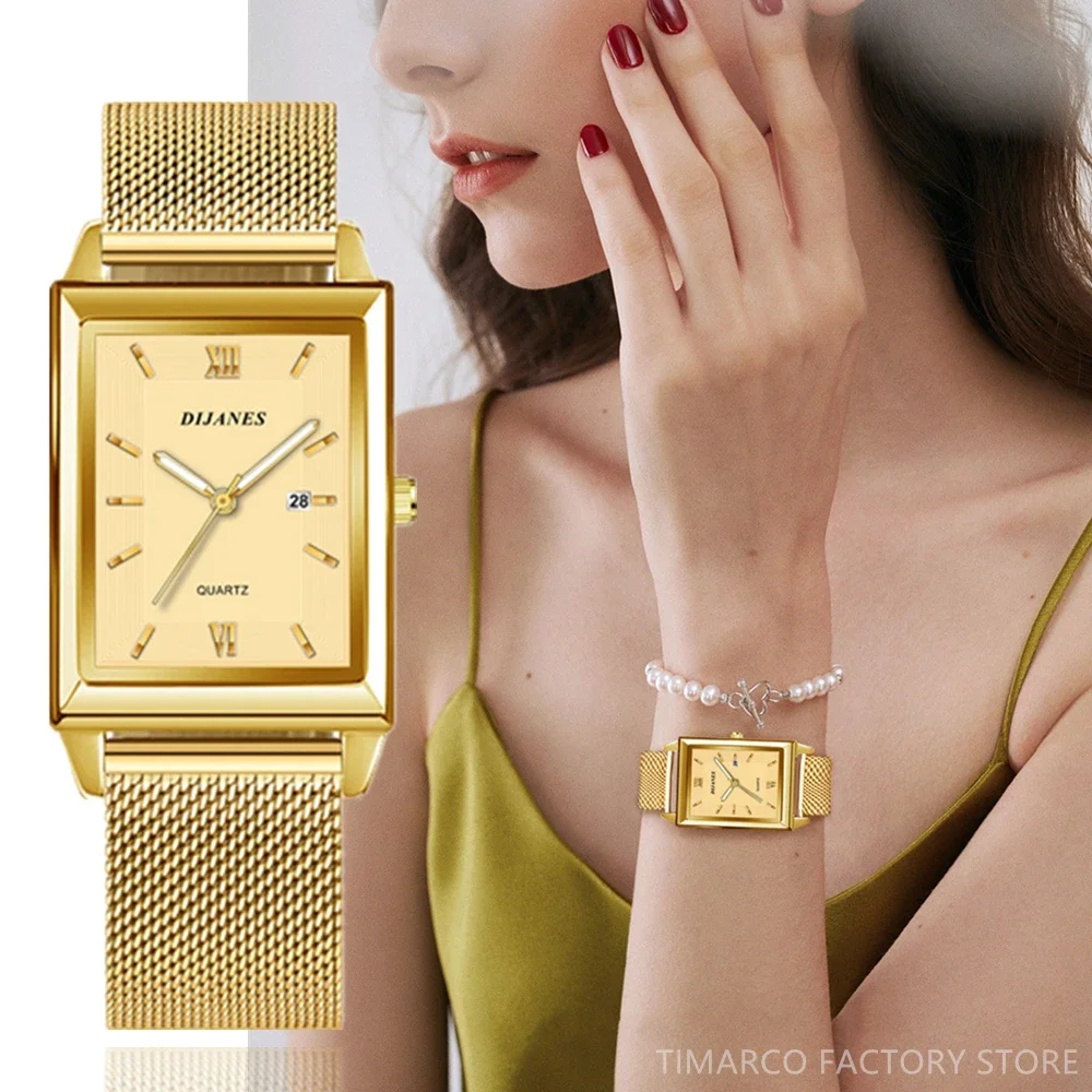 

Women's Luxury Women Bracelet Watches Top Brand Fashion Gold Silver Ladies Quartz Watch Steel Female Wristwatch Reloj Hombre