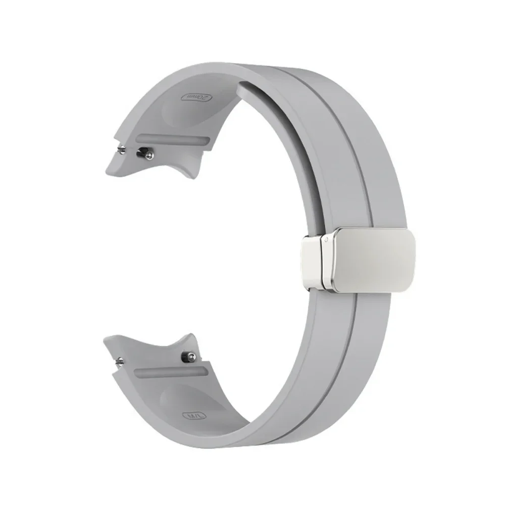 Magnetic Buckle Silicone Watch Band with 20mm Strap Width