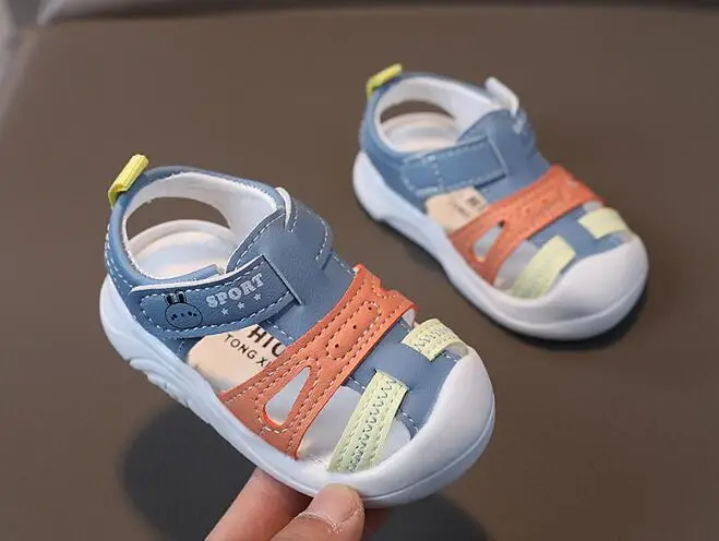 Children Casual Breathable Infant Running Sneakers Boys Kids Mesh Breathable Anti-Slip Walking Toddler Non-Slip Soft Soled Shoes