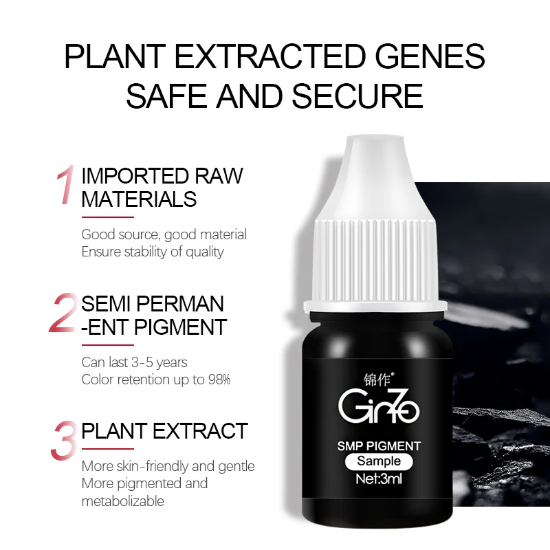 AIMOOSI SMP Inks for Scalp Permanent Makeup Pigment Organic Professional PMU Microblading Ink for Hairline Camouflage Receded tattoo ink tattoo ink pigment tattoo ink kit