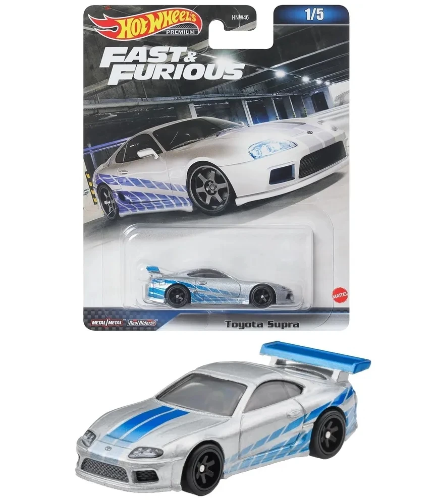 

Hot Wheels Cars Fast & Furious TOYOTA SUPRA/LAND ROVER/CHEVROLET NOVA/BMW M5/LAMBORGHINI 1/64 Collection Die-Cast Car HNW46