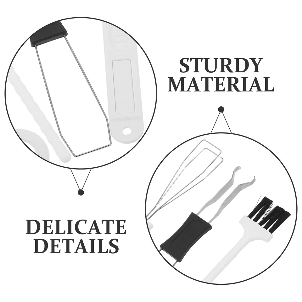 Utensile 2 In 1 Per Rimozione Tasti Tastiera Meccanica - Con Clip E Estrattore A Cavo Per 3 Tasti - 3