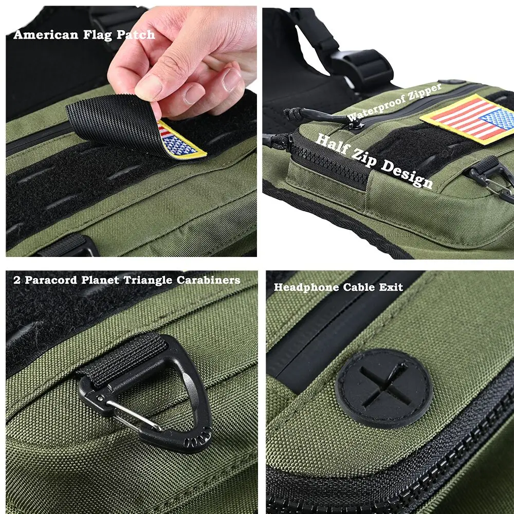 戦闘装着　軽量チェストリング 楽天市場】チェストリグの通販