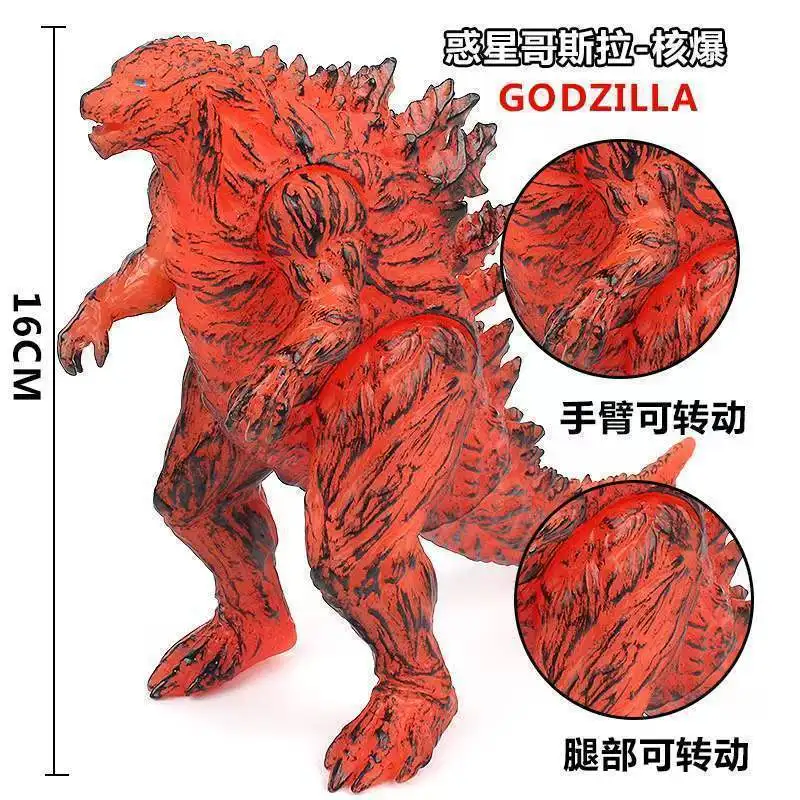 Godzilla Figure King Of The Monsters 22cm Model Oversized Gojira Figma Soft Glue Movable Joints Action Figure Children Toys Gift hot toys star wars Action & Toy Figures