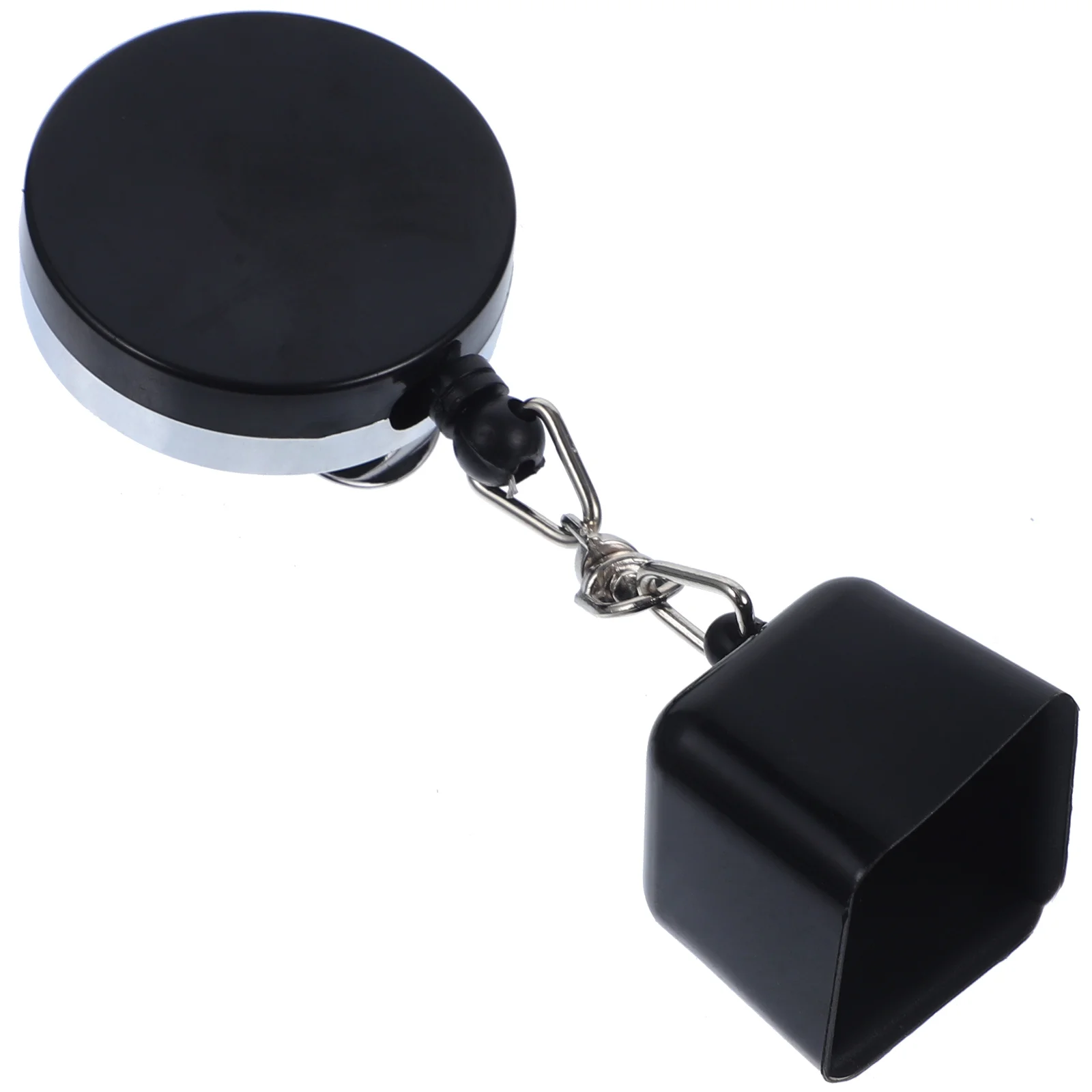 

Retractable Chalk Holder with Belt Clip for Pool Billiard Snooker (Black)