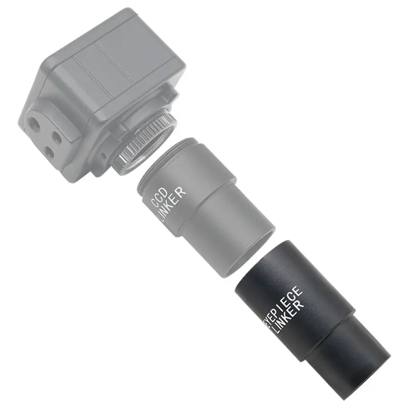Biological Microscope Adapter Ring C-mount to 23.2mm Connecting Camera
