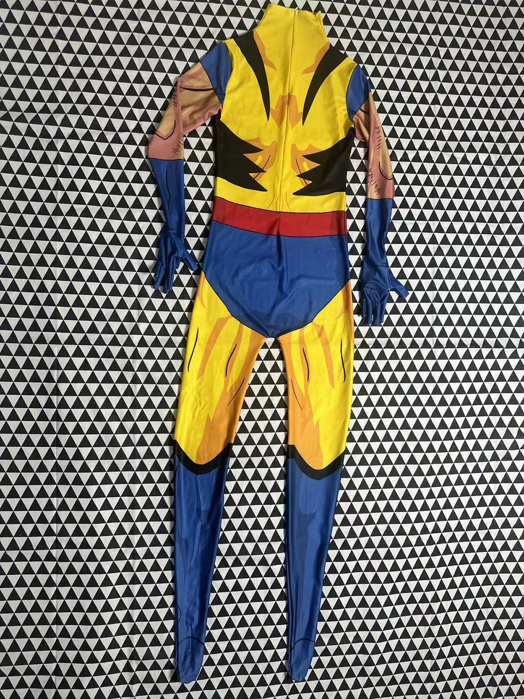 Marvel-Inspired Wolverine Cosplay Bodysuit for Men