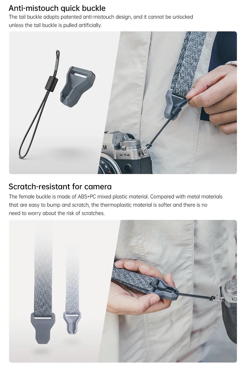Maglink Quick Magnetic Buckle pro Shoulder Strap Camera Strap Adjustable Neck Be