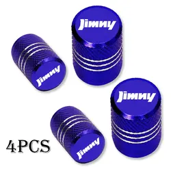 4PCS Suzuki Jimny Accessories: Car Wheel Tire Valve Caps - Waterproof Tyre Stem Covers (Jimny)