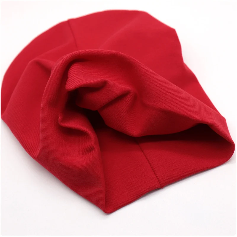Baby Hat 6M-3Y Baby Street Dance Hip Hop Hat Cotton Toddler Cap Scarf for Boys Girls Winter Warm Solid Color Children Spring Autumn
