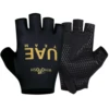 2025 Cycling Gloves Gold UAE Team Half Finger Bicycle GLOVES Men Women Ropa Cyclismo Pro Mtb Mittens Road Bike Gloves 3