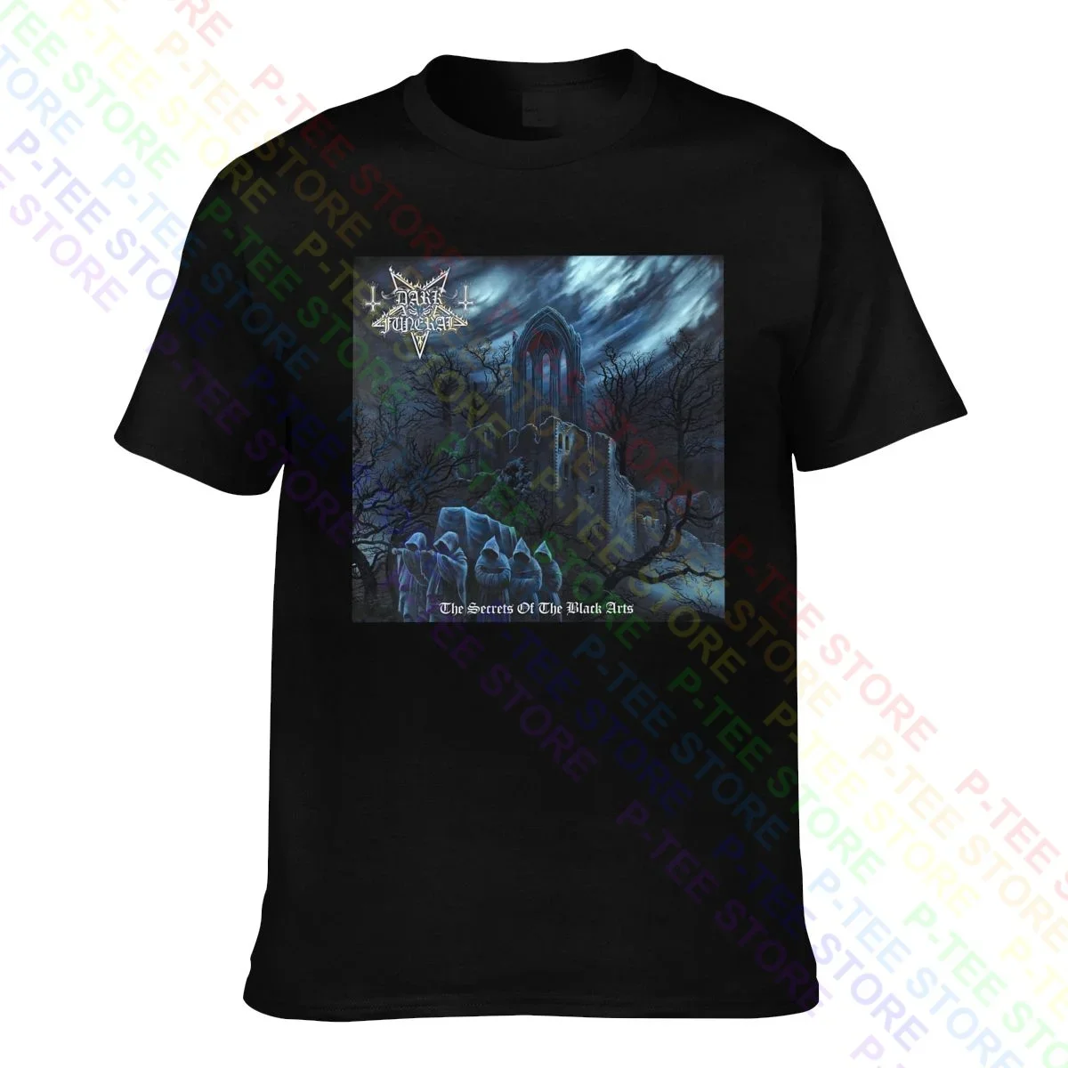 Dark Funeral Secrets Of The Black Arts T-Shirt Tee Shirt Best Print Novità Hot Deals