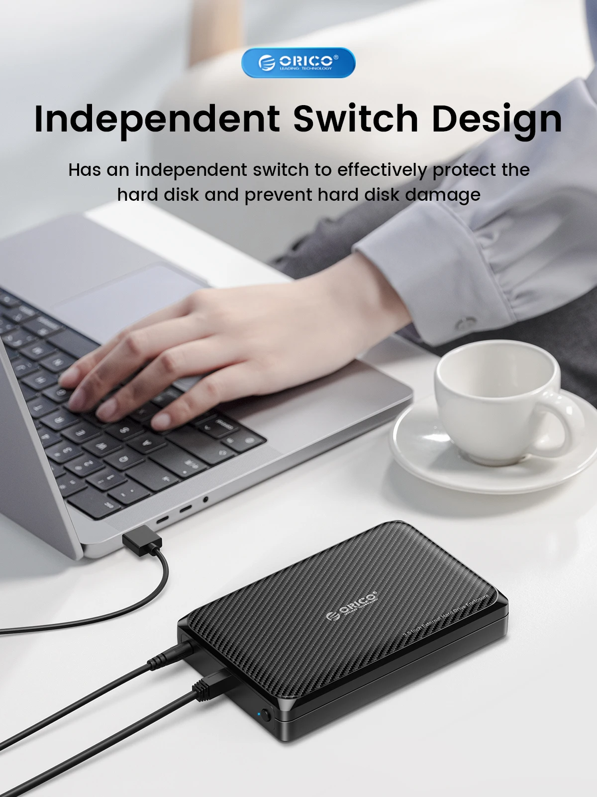 Tipo-C, HDD Case, 12V, 2A, Suporte de