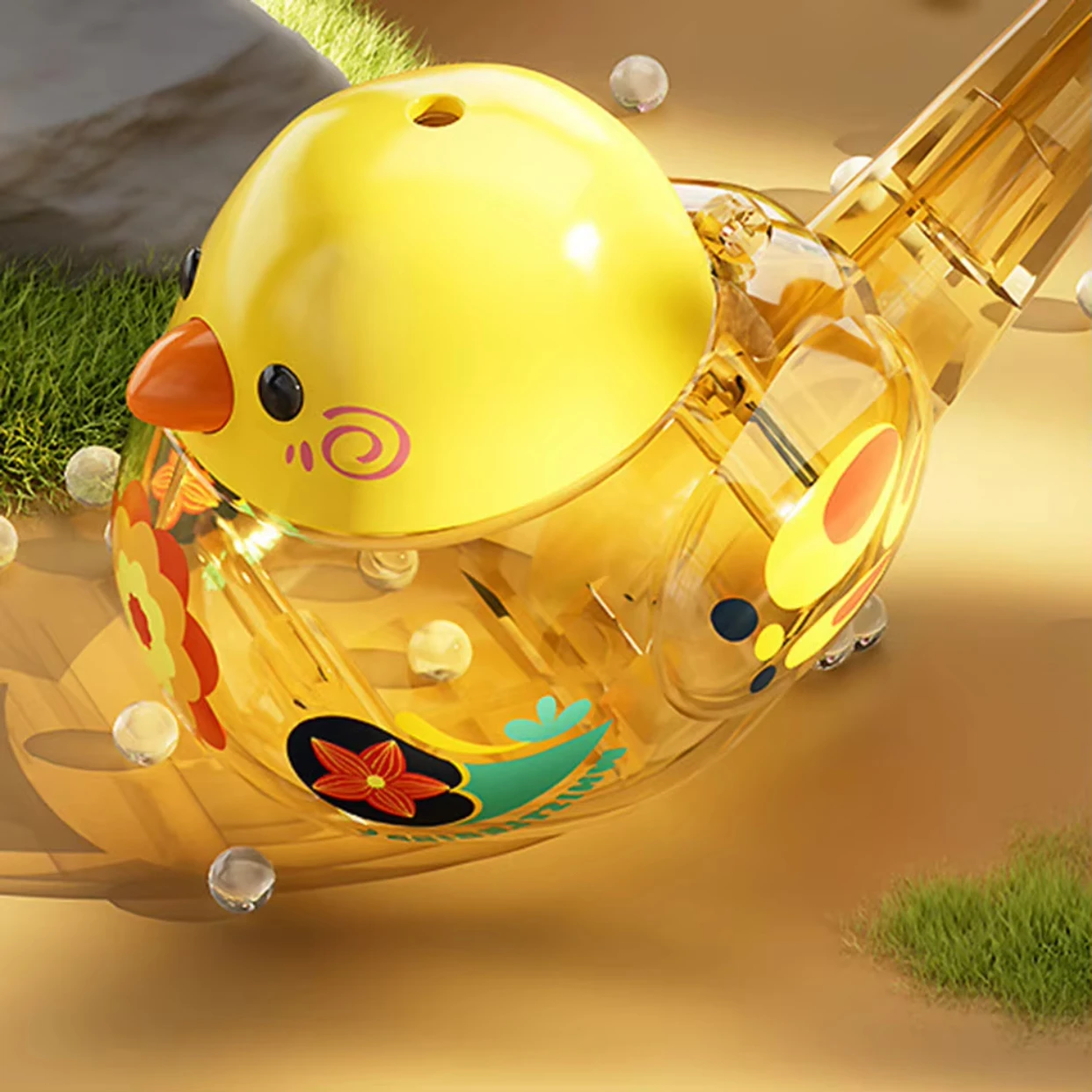 Bird Water Whistle ABS Material Colorful Pipe Toy for Kids