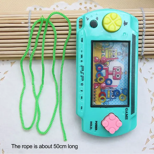 Child Water Ring Toss Game Machine Throwing Circle Cultivate Thinking Ability Parent-Child Interactive Puzzle Toy With Lanyard 6