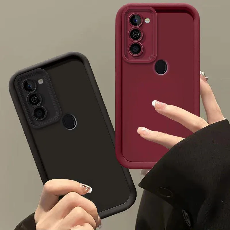 Spark Series Soft Back Cover with Camera Protection and Anti-Drop Design