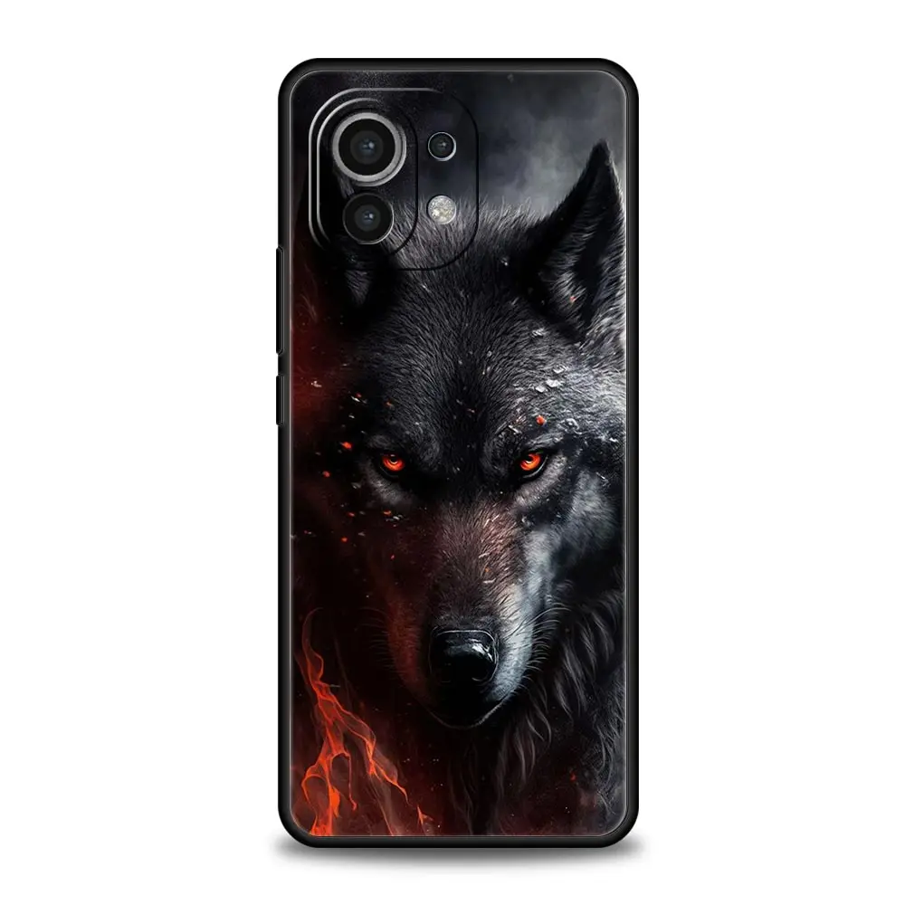 The Wolf Design Phone Case Cover