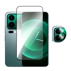Premium Tempered Glass & Full Cover Screen Protector with Lens Film - Xiaomi 17 pro (1 Glass and 1 Lens)