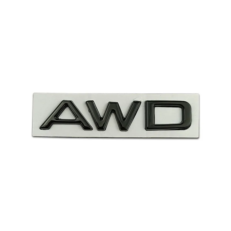 AWD 로고 자동차 뒷 트렁크 배지 Lexus Nx200t Ct200h Lm Rx Gs 570 Gx Rx350 Gx470 Es350 용 전신 엠블럼 스티커