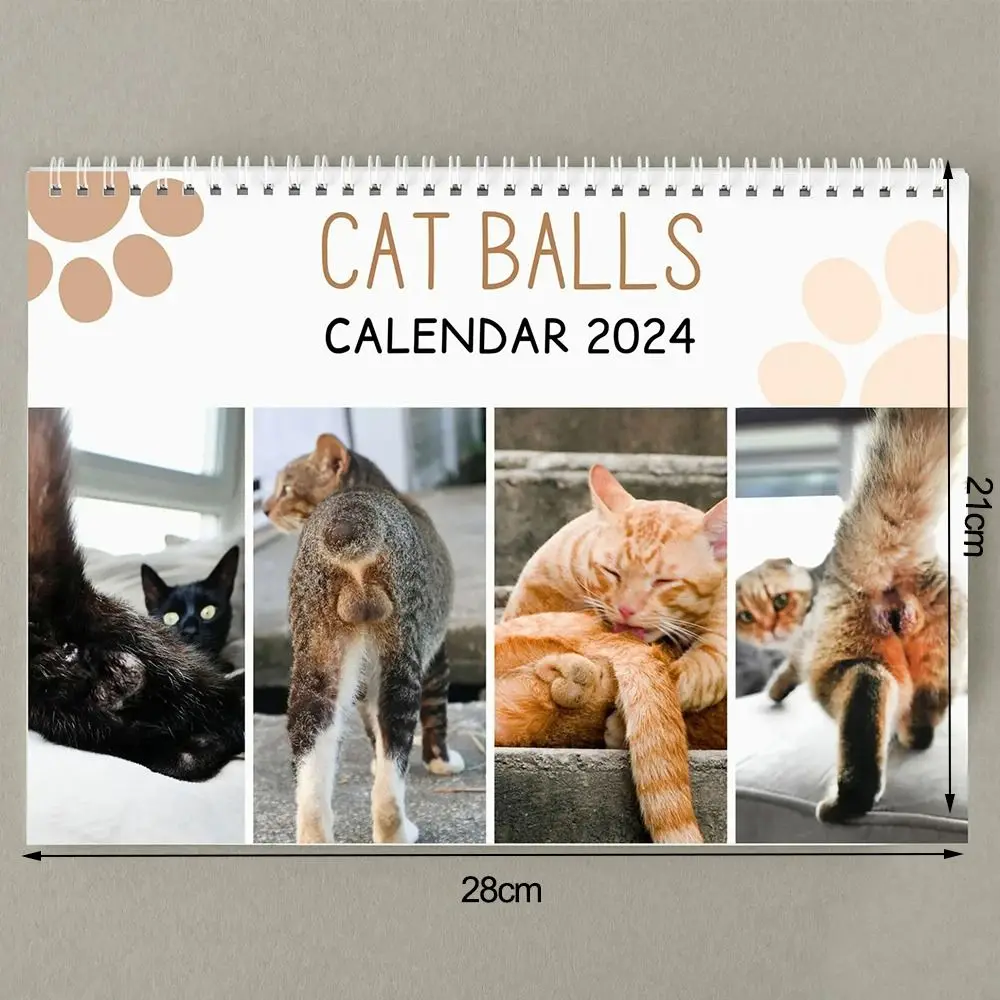 Calendrier mural Bébés animaux 2024