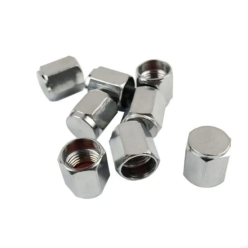 B5XD 8Pcs Car Styling Alloy Sport Car Tire for Valve Caps Wheel Tires Tire Stem Air C