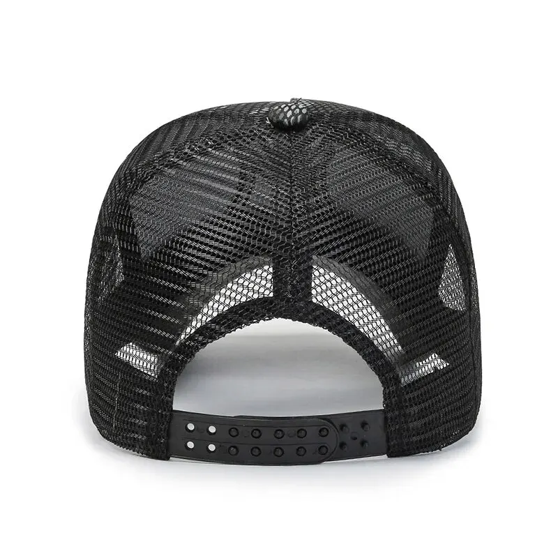 Summer Men's Embroidered Sunshade Cap - Versatile Sports & Travel Hat