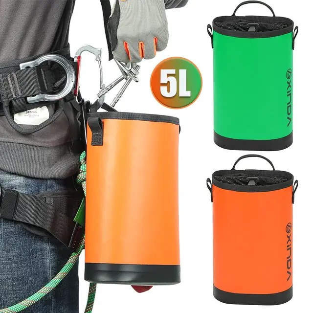Outdoor Tool Kit Rock Climbing Exploration Bag Portable Equipment High-Altitude Operation Tool Bag 5L Drawstring Tool Bag
