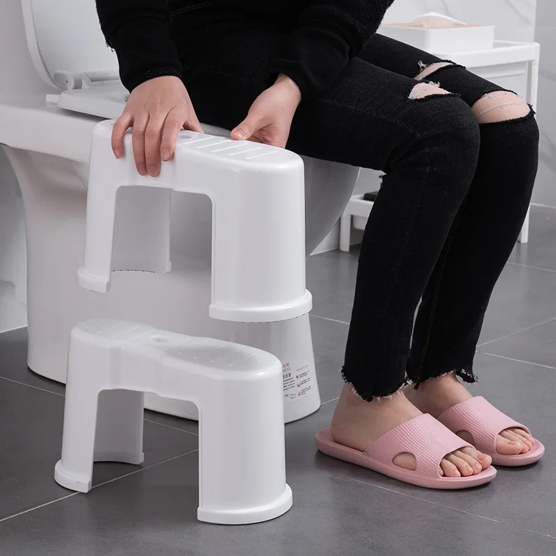 Tabouret De Toilette Pratique Et Élégant Pour Adultes Et Enfants, Tabouret  De Siège De Toilette Antidérapant, Tabouret De Squat Portable Épaissi,  Tabouret De Pied Auxiliaire De Toilette, Mode en ligne