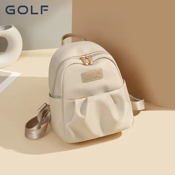 Zaino da GOLF Zaino piccolo da donna elegante di lusso leggero Borsa da donna classica retrò Borsa da pendolare alla moda Mini zaino