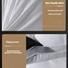 1PC Down Feather Pillow Cotton Frosted Thickened Cervical Pillow Five-Star Hotel Sleep Pillows Feather for Home 48x74cm 수면용 베개 5