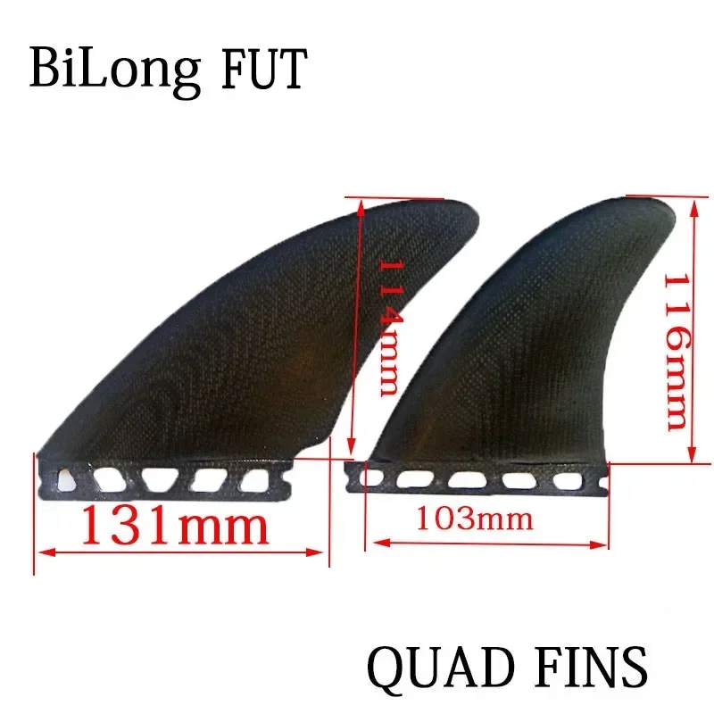 Surfboard Fin Keel Quad Fin for Surfing Water Sports