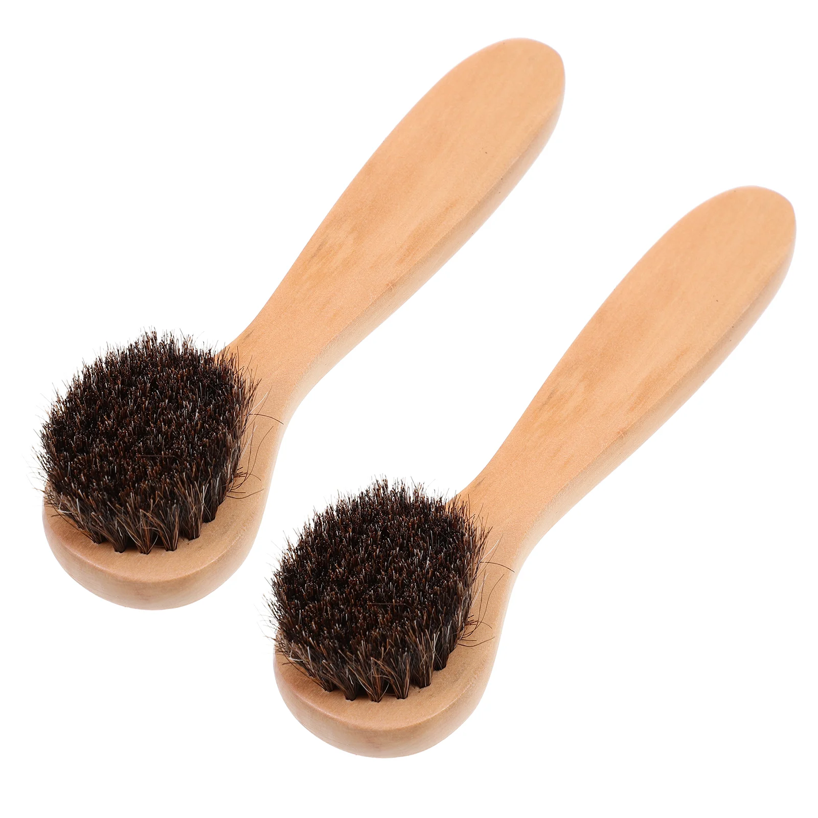 

2 Pcs Facial Cleansing Brush Face Cleaning Supply Wooden Scrubber Comfortable Hemu Manual Household Care Tool Infant