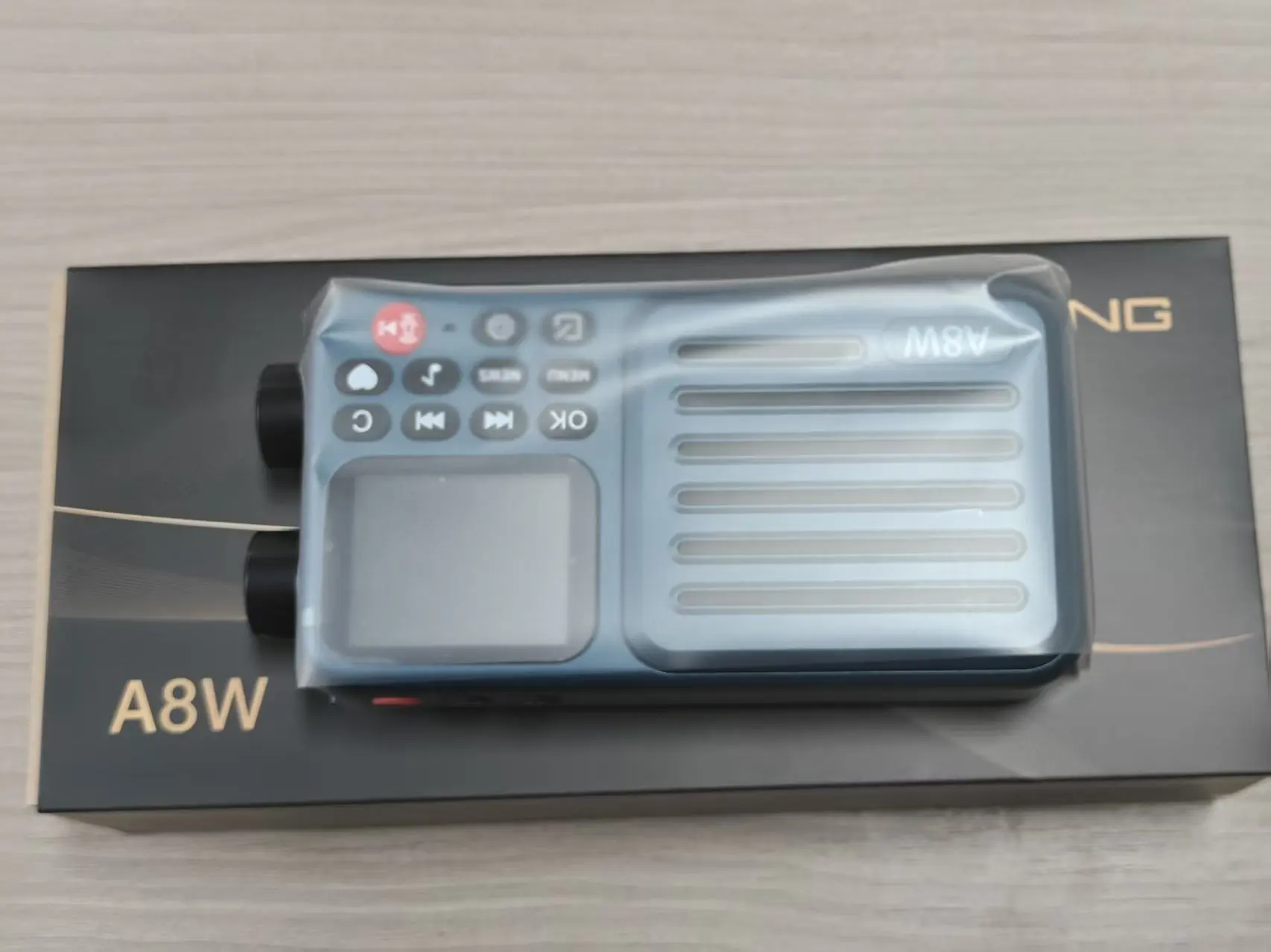 초용 A8W 휴대용 인터넷 라디오 싱글 밴드 음성 제어 4G WiFi 연결 스피커 가정, 여행, 사무실용 맞춤 선물