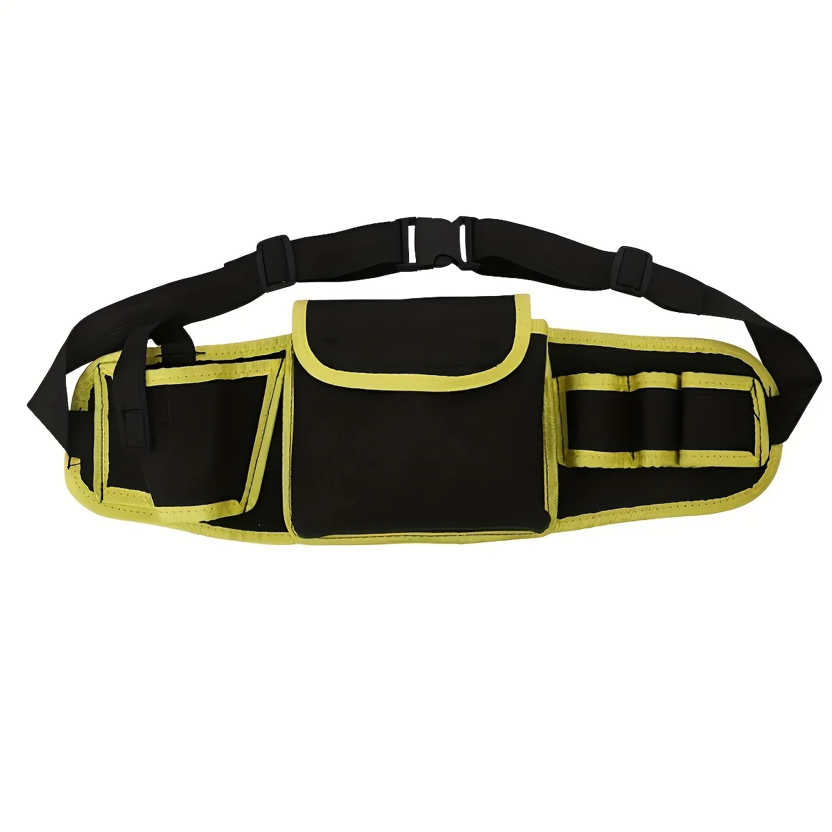 1PC 휴대용 공구 허리 파우치 - 조절 가능한 벨트, 전기 기술자 및 목수를 위한 대용량 내마모성