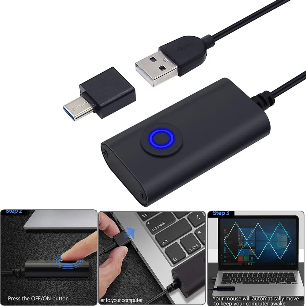Automatic Computer Mouse Jiggler Mover Undetectable Mouse Movement Simulator mouse mover