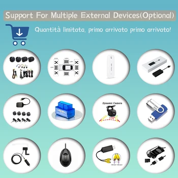 소니 360 카메라 보정 천 강화 필름, 자동차 라디오 플레이어 DVD 감시 시스템용, 안드로이드 12 DAB + DVR TPMS, 카플레이 OBD