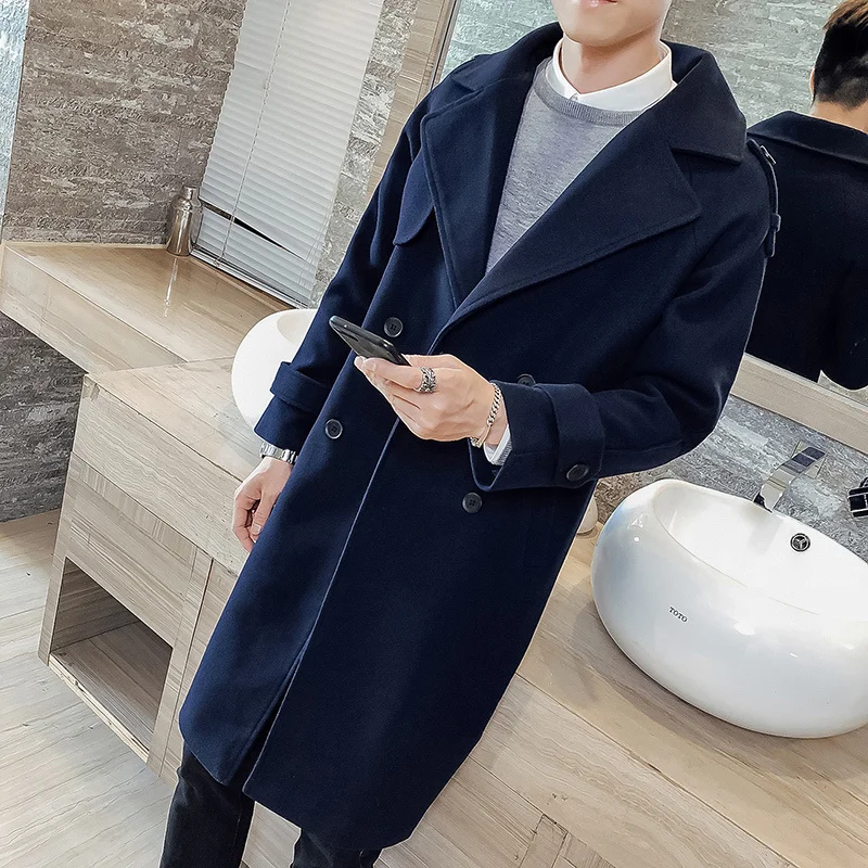 Allthemen Manteau Homme Blouson Jacket dhiver en Laine Trench Blouson Homme Allthemen Manteau Homme Blouson Jacket dhiver en Laine Trench Blouson Homme