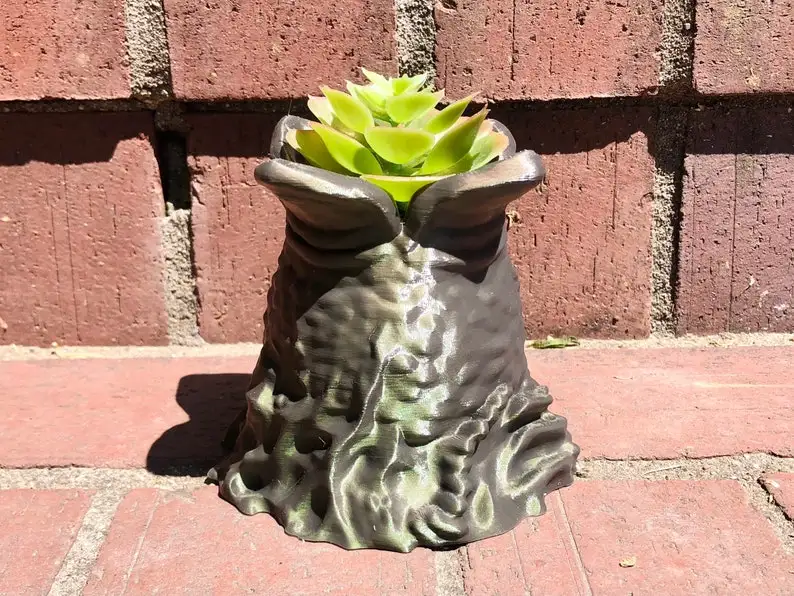 

3D Printed Alien Ovomorph Xenomorph Egg Succulent Planter Pot Inspired by Alien