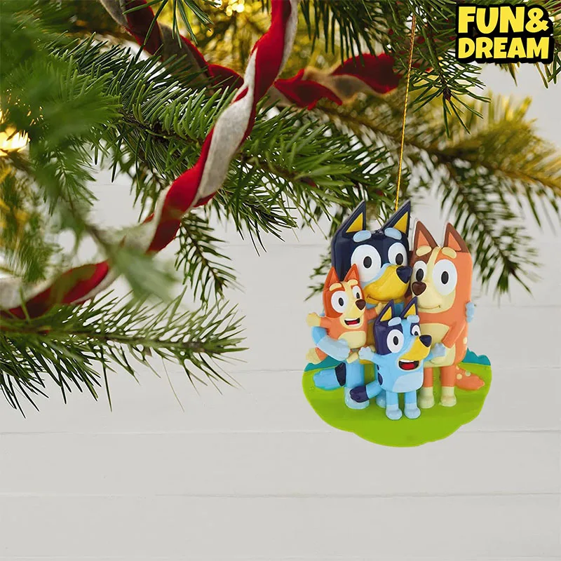 New Christmas Decoration Cute Cartoon Dog Bruy Christmas Series Christmas Tree Pendant Christmas Tree Decoration Festive Pendant 4