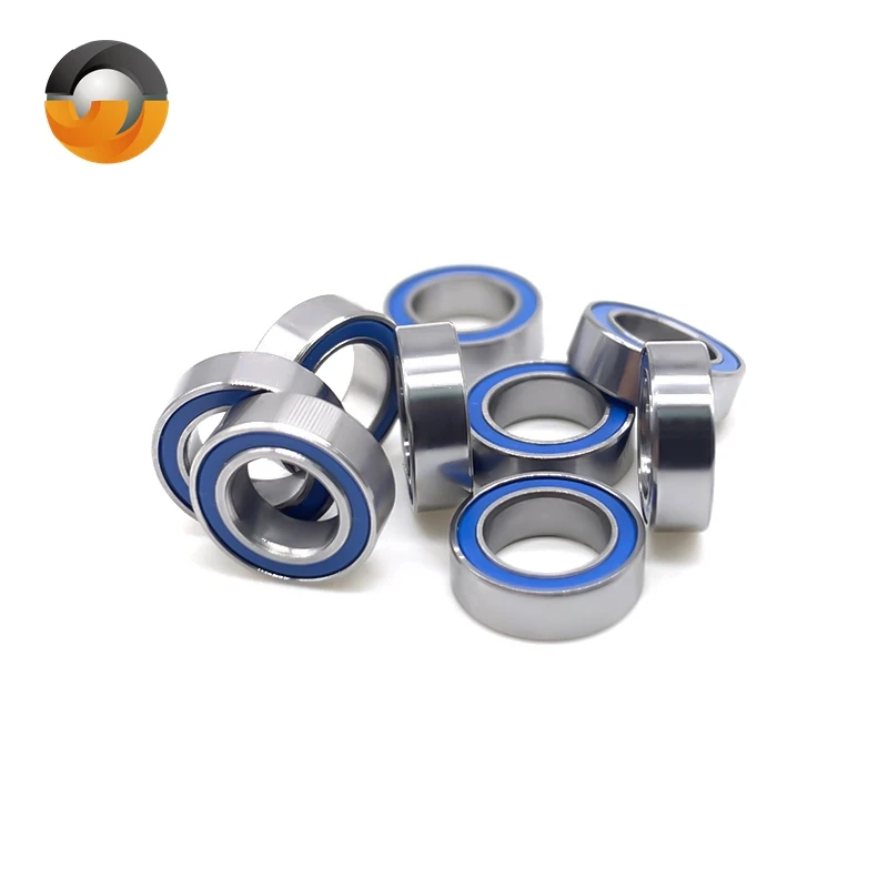 10PCS MR85RS 베어링 5x8x2.5mm ABEC-7 취미 전기 RC 자동차 트럭 MR85 RS 2RS 볼 베어링 MR85-2RS 블루 밀폐형