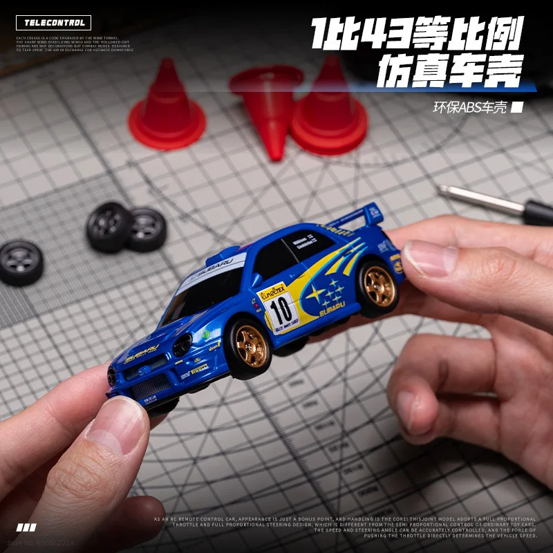 Whoosh Rc 드리프트카 공식 라이선스 마쓰다 RX7 1/43 풀 스케일 무선 조종 레이싱카 입문용 취미 애호가용