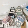 Cute Women Backpacks Waterproof Multi-Pocket Nylon School Backpack for Student Female Girls Kawaii Laptop Book Pack 5