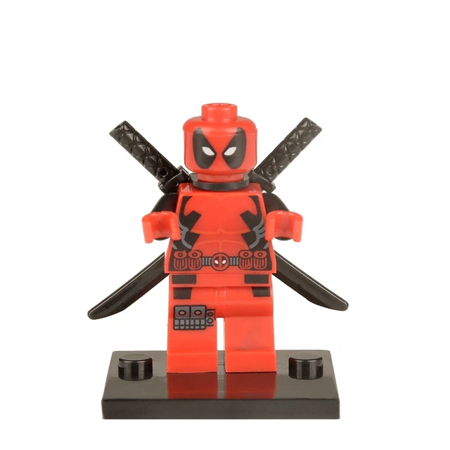 Marvel Avengers Movie Mini 3D Superhero Model Character Building Blocks Assembly Toys Anime Bricks Children's Birthday Gifts 2