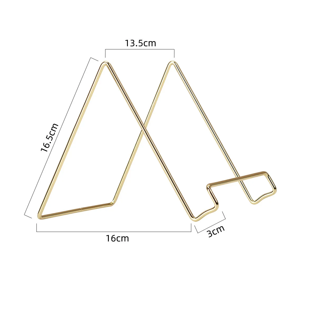 Gold Iron Tablet Computer кронштейн ленивый человек смотрит телевизор полки мобильного телефона фоторамки журнала полки
