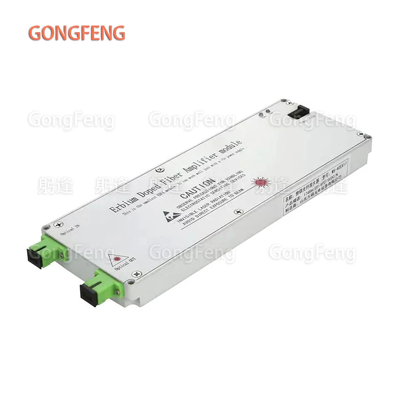 NEW FTTH CATV Fiber Amplifier Mini EDFA Erbium-Doped Single Port 20~23dBm Independent Amplifier Module Low Noise DFB
