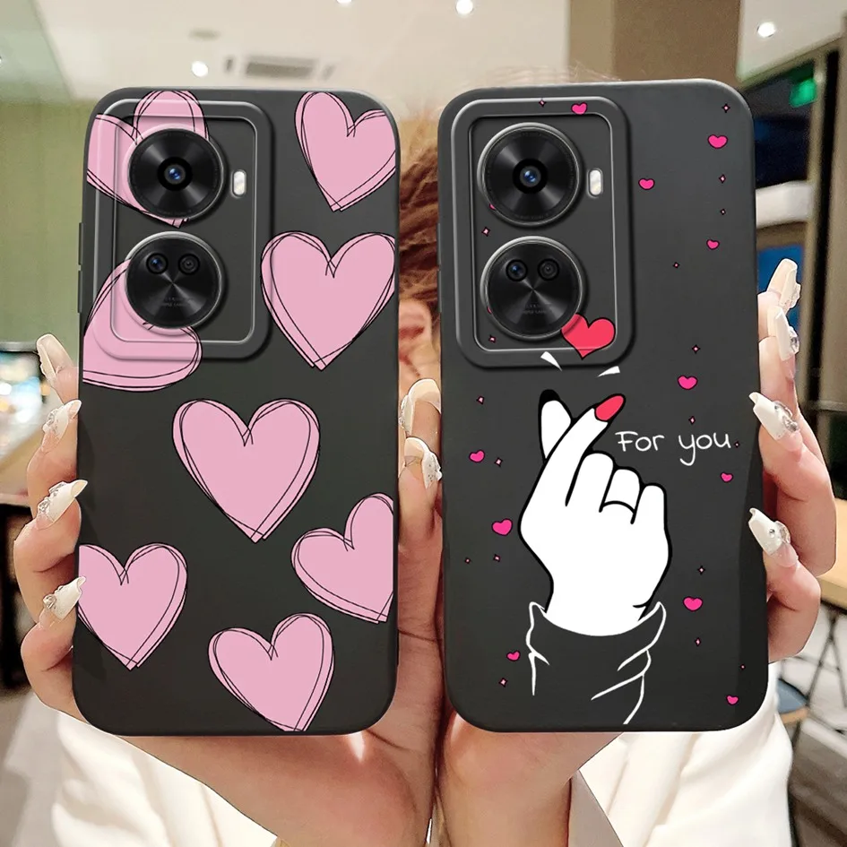 Stylish Shockproof Silicone Case for Girls - Huawei Nova 12 Series