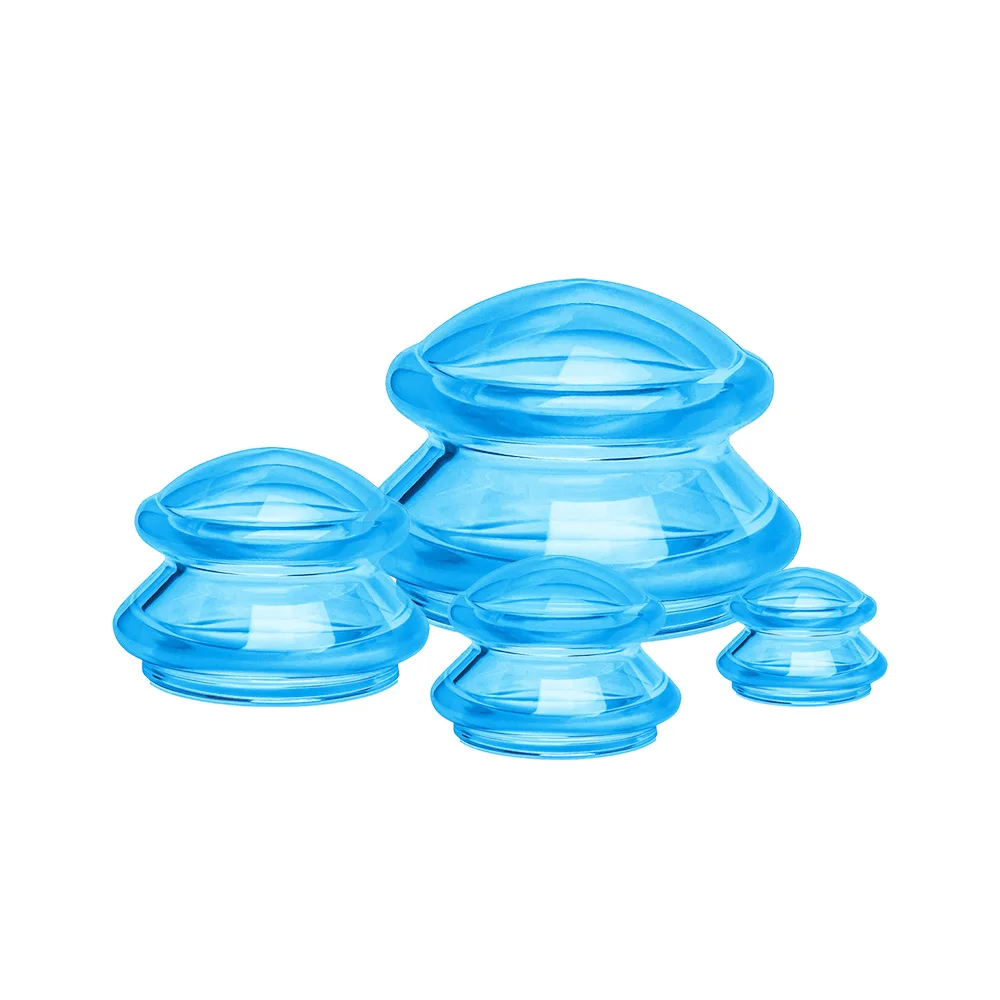 Cupping Set Silicone Vacuum Cupping Massage Body Cups Back Gua Sha Ventosas Suction Cup Anti-Cellulite Skin Lift Physiotherapy Jars