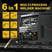 6 in 1 Stick Welder/Gas MIG/Gasless Flux Core MIG/Lift TIG/Spot welding/Spool Gun Multi-Process 2