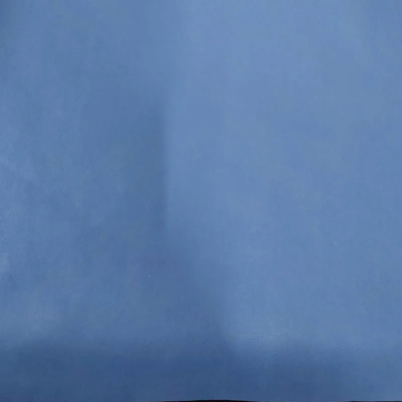 Good,Sky Blue Faux Leather Fabric,Soft,No Stretch,Synthetic Artificial PU Leather,Sewing Material,Diy Jacket Clothing,Pants,