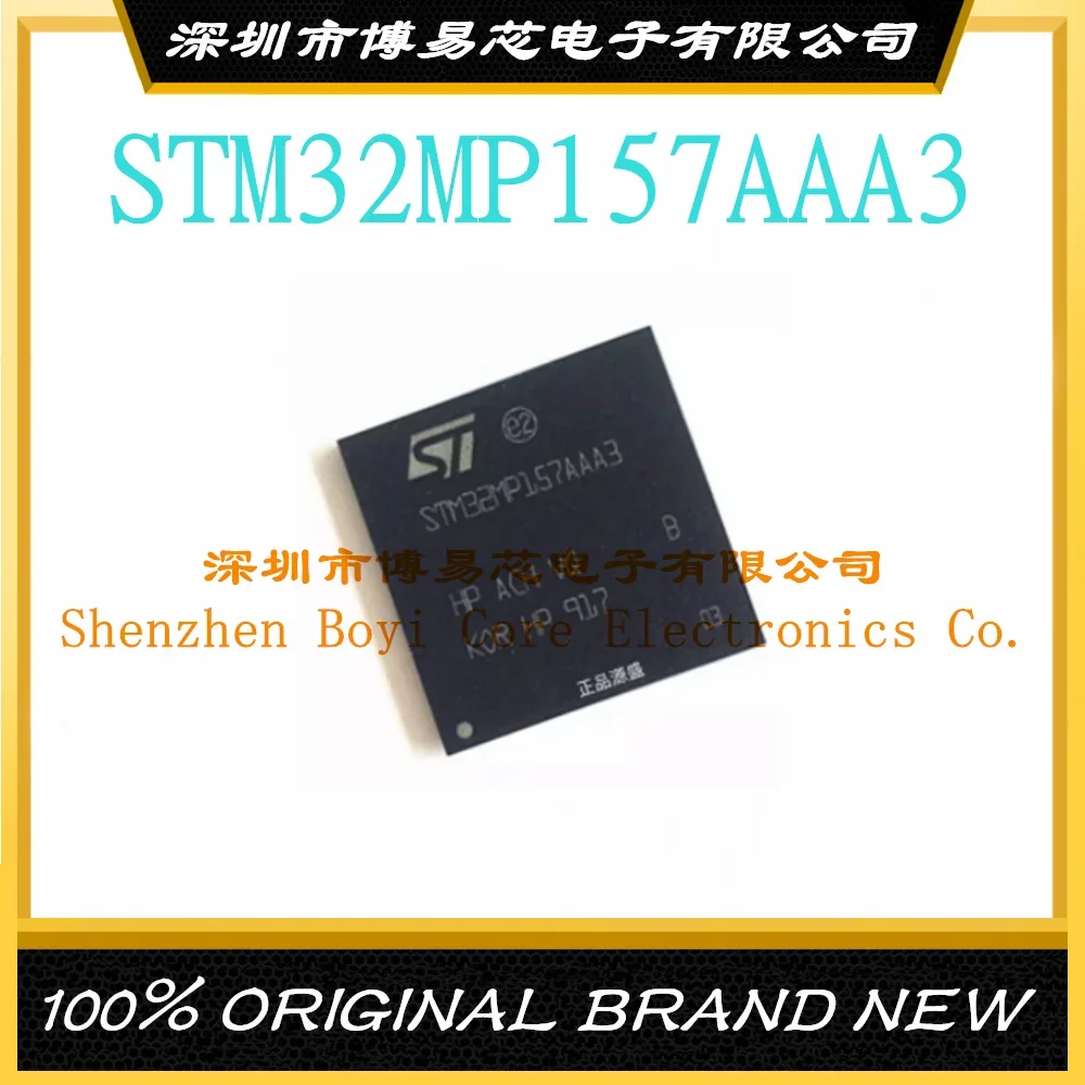 STM32MP157AAA3 LQFP448 package 32-bit original genuine dual-core microprocessor chip mcp6002t i sn package sop 8 new original genuine dual channel operational amplifier chip 1 8v ic